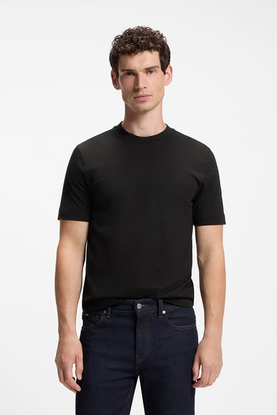 ΜΠΛΟΥΖΑ T-SHIRT BOSS - 001 ΜΑΥΡΟ